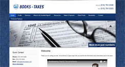 Desktop Screenshot of booksntaxes.com